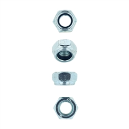 Nylock Nut - Zink Plated